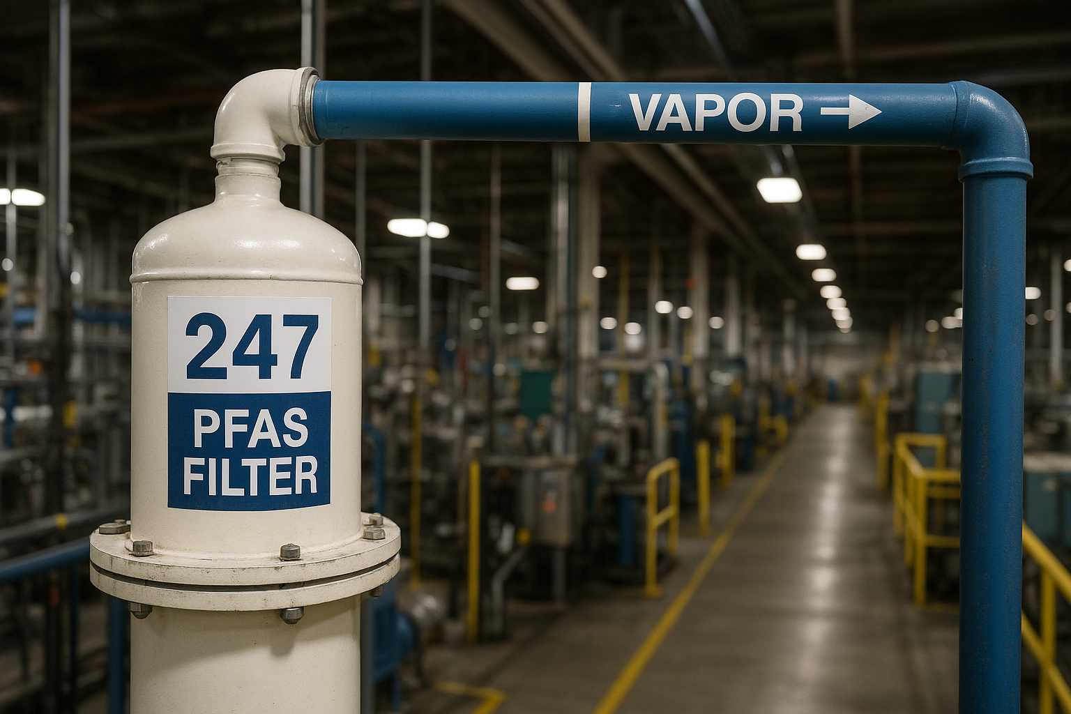 PFAS Fractionation System Installation